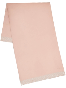Mulberry Solid Merino Wool Scarf Rosewater